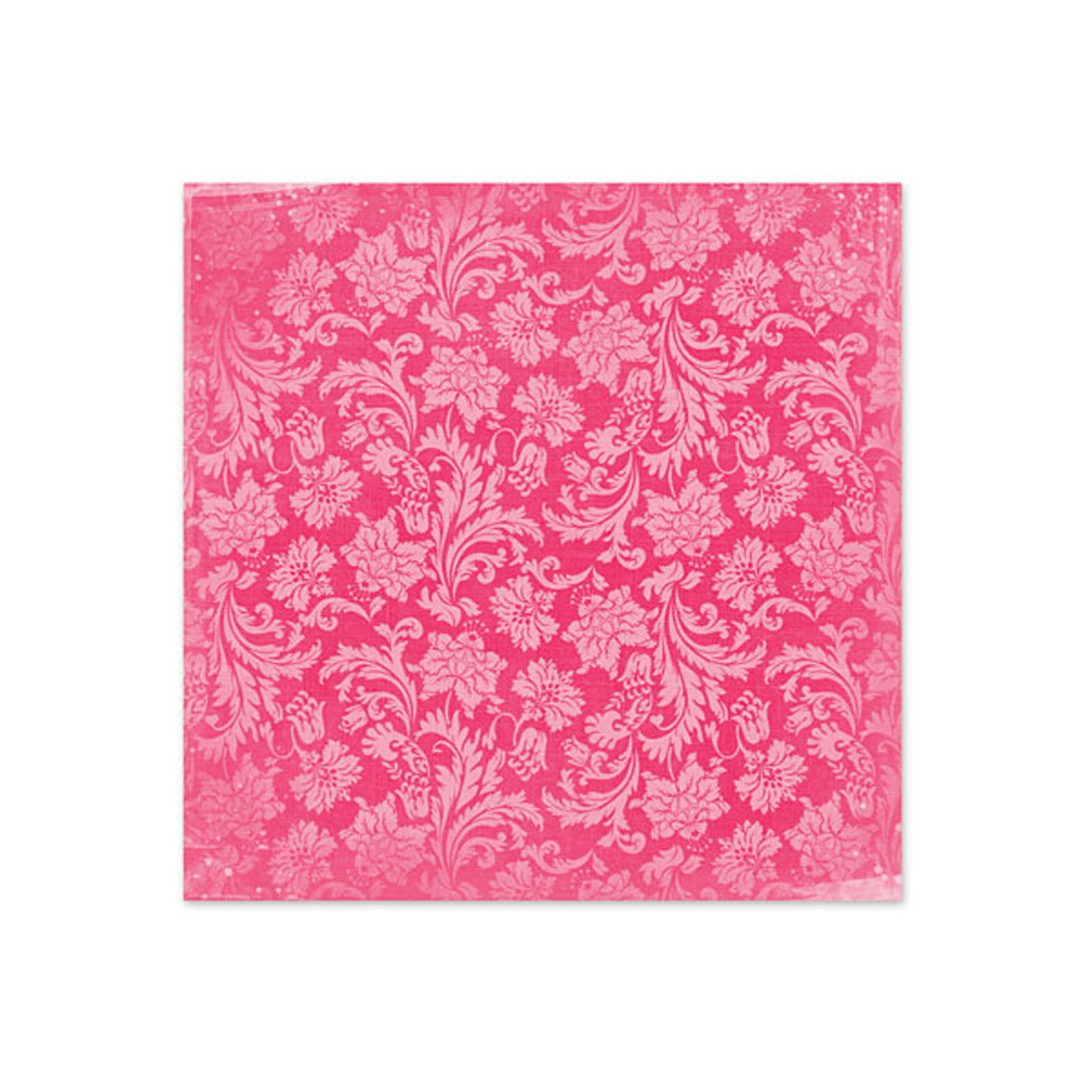 Wir machen verrückte Papier-Glitzerromantik im Format 30,5 x 30,5 cm