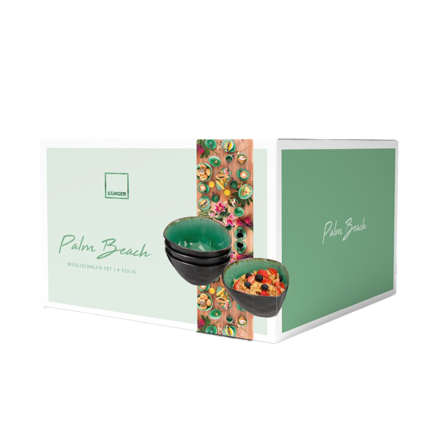 Sänger Frühstücksschale Palm Beach 4 Stück