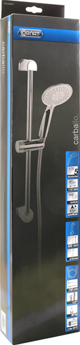 Cornat Duschset Carballo 5s Chrom-Weiß - sa330593