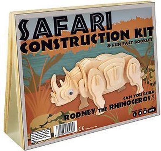 Rhino Safari Construction, Hout Construction Set