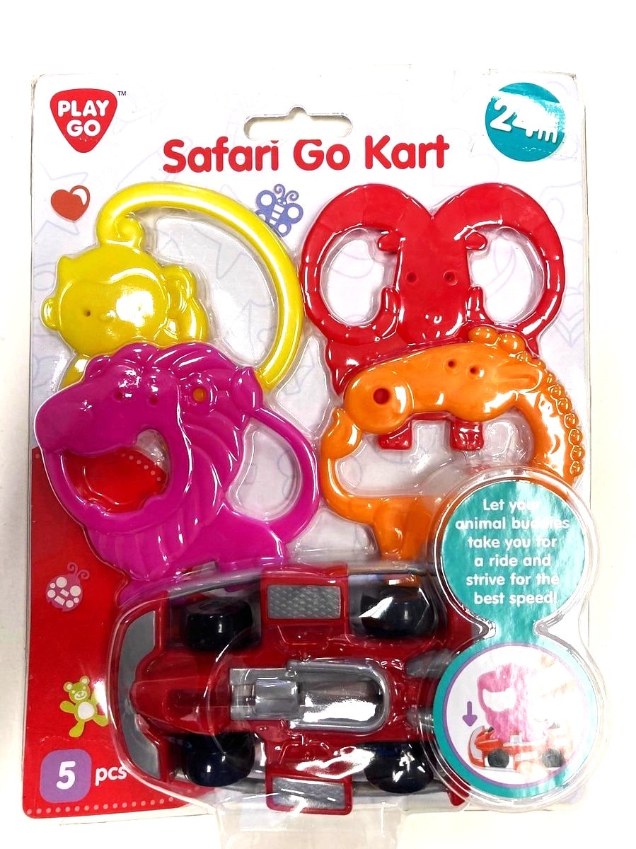 Gehen Sie Kart, stecken Sie immer ein anderes Tier darauf