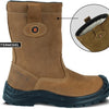 Safeet Lucca Arbeitsstiefel gefüttert S3 | braun | Größe 43 - 8719388022321