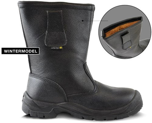 Safeet Monza Arbeitsstiefel hoch S3 | schwarz | Größe 39 - 8719388008790