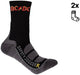 Ty Safe Jogger ACDC Socken | schwarz rot | 1 Paar | Größe 41-43 - sw5200410