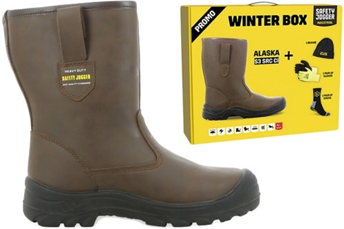 Ty Safe Jogger Alaska Boot S3 Winterbox | braun | Größe 41 - 00.118.068.41