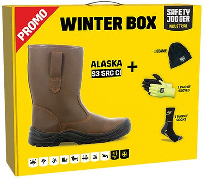 Ty Safe Jogger Alaska Boot S3 Winterbox | braun | Größe 39 - 00.118.068.39