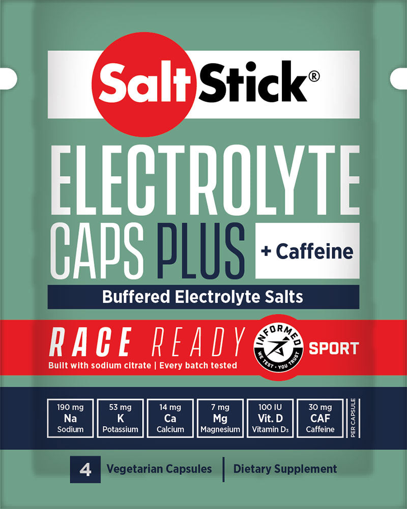 Saltstick Elektrolyte Caps Plus+Koffein Testpackung 7x4,4g
