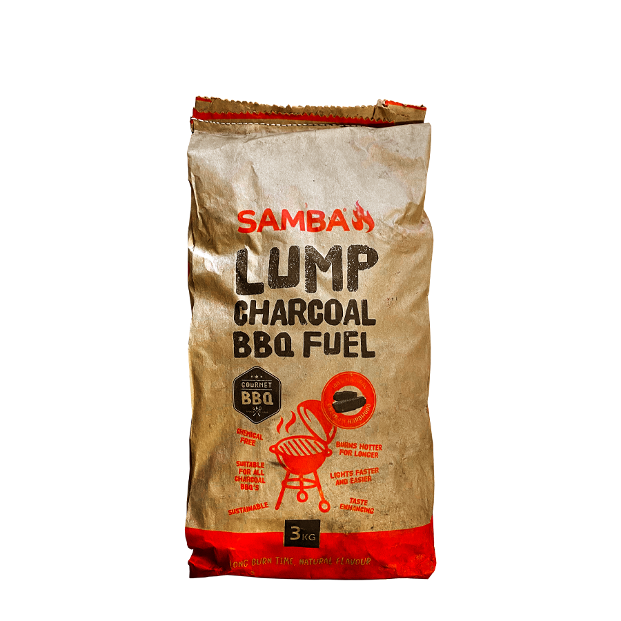 Samba weiße Quebracho-Holzkohle 3 kg