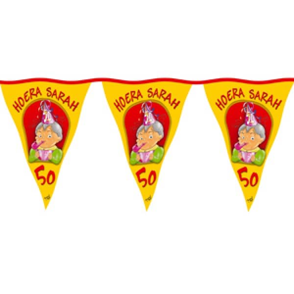Sarah Flag -Linie von 6 Metern lang