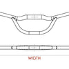 Satori Satori Aero Ø31.8mm B = 700 mm Matt Schwarz