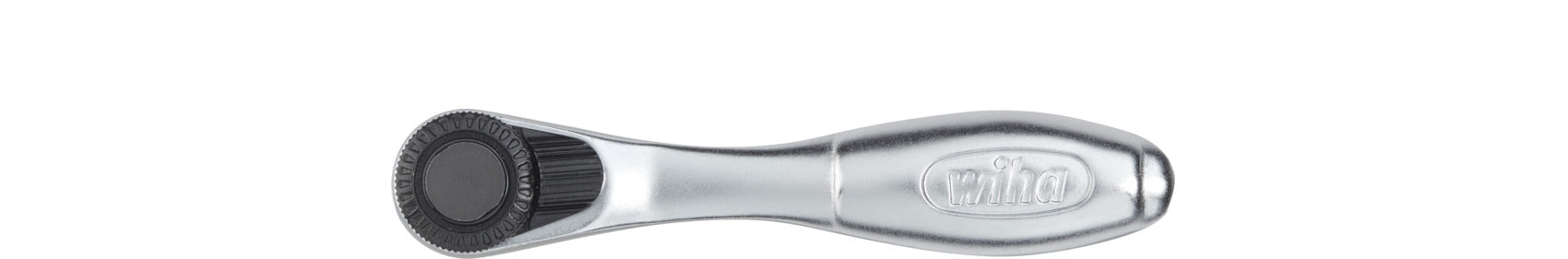 Wiha Bit-Ratsche 90 mm mit Daumenrad Außensechskant 1 4 im Blister - 36931 - 36931