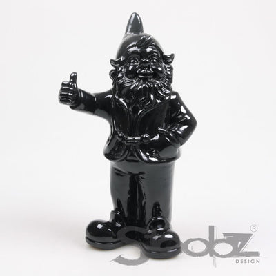 Stoobz Design Stoobz Zwerg Daumen hoch schwarz 31cm