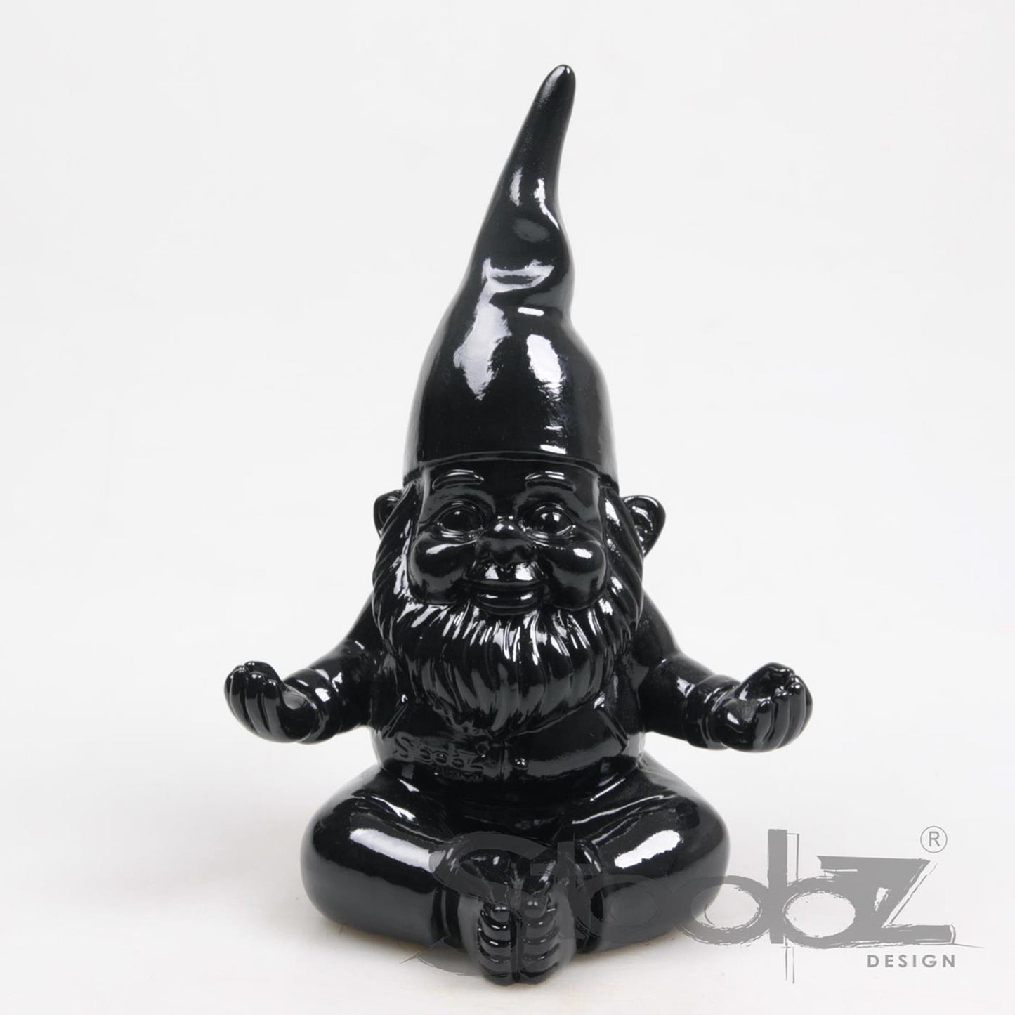 Stoobz Zwerg Yoga schwarz 20cm
