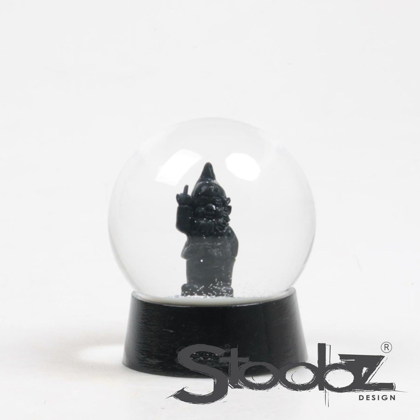 Stoobz Gnome f*ck you shaking ball black