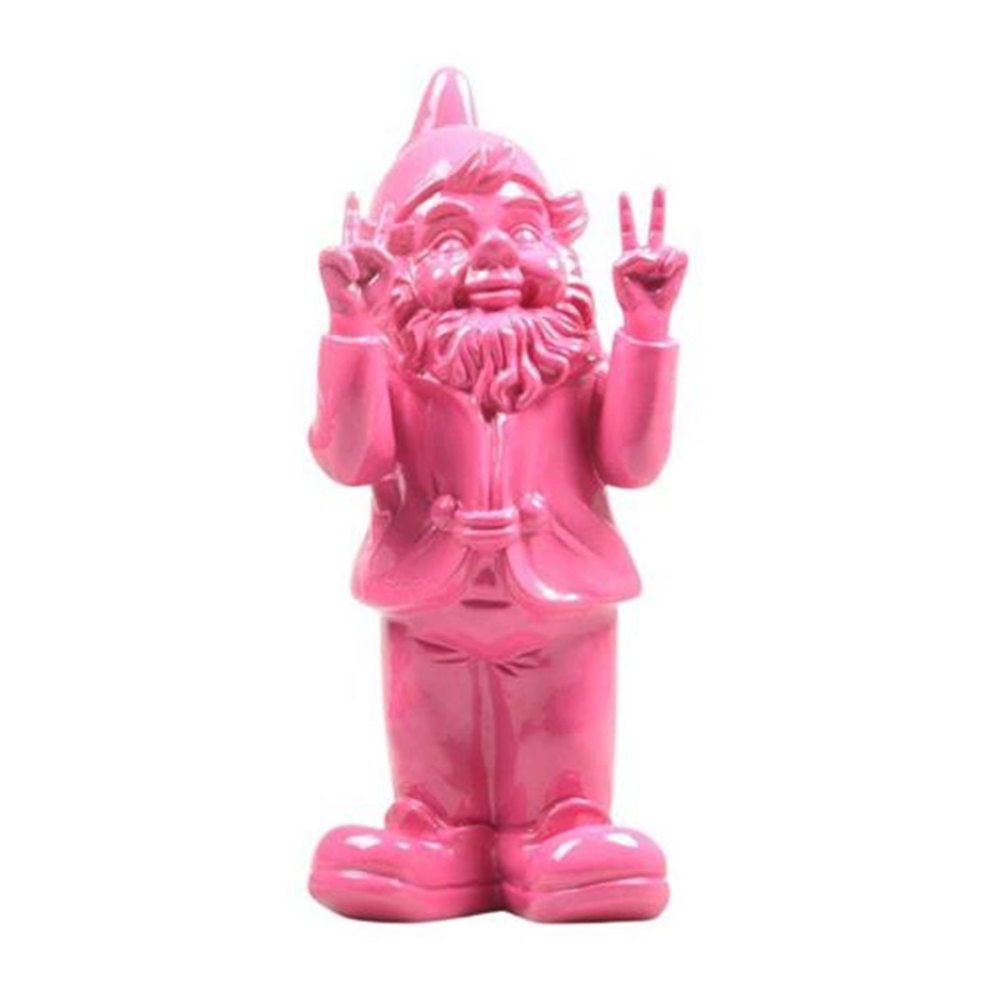 Stoobz Design Stoobz Gnom Peace Fuchsia 13x11x31cm