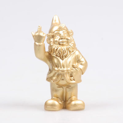 Stoobz Design Stoobz Gnom F*ck You Gold 10cm