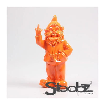 Stoobz Design Stoobz Gnom f*ck you orange 10cm
