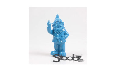 Stoobz Design Stoobz Gnom f*ck you blau 20cm