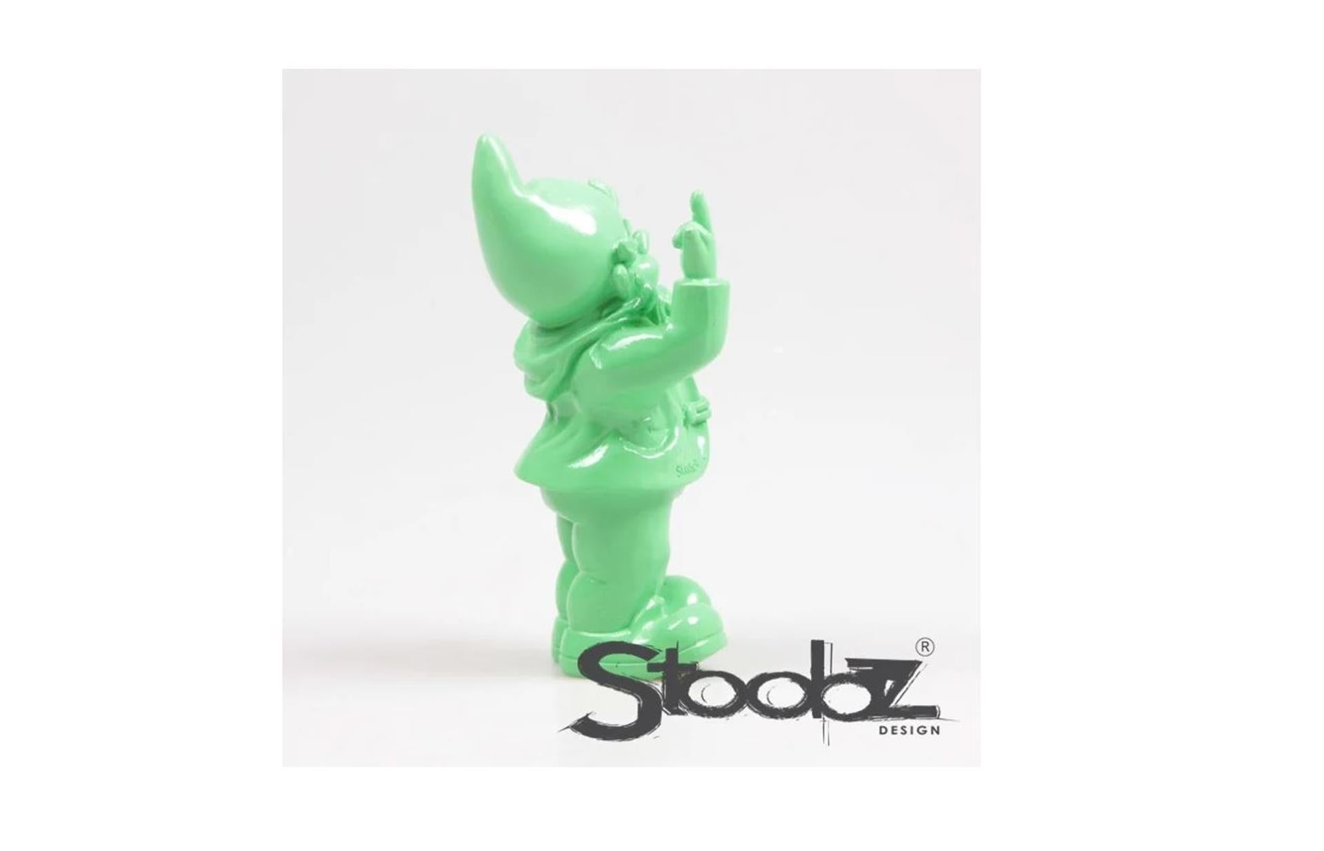 Stoobz Design Stoobz Gnom f*ck you lindgrün 20cm