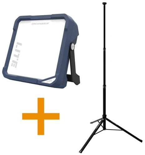 Scangrip Arbeitsleuchten-Set Vega Lite 6000 lm + Stativ – 49.0536