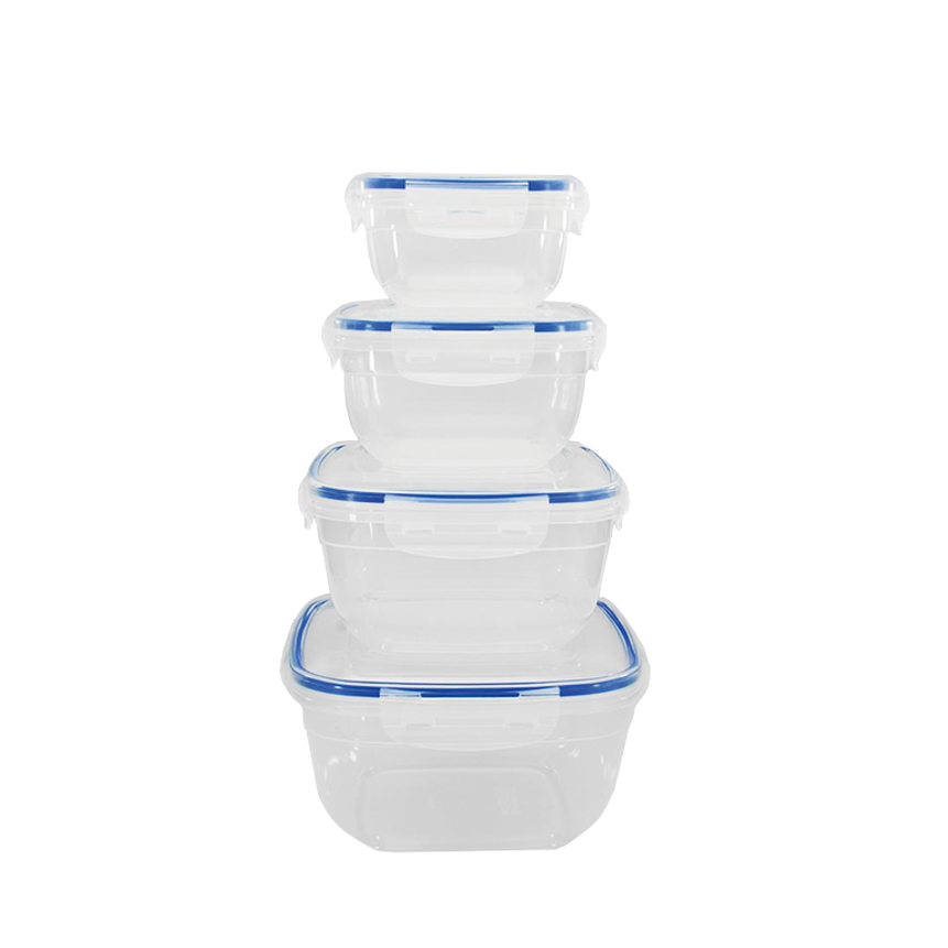 Schäfer Frischhaltedosen blau 4-teiliges Set