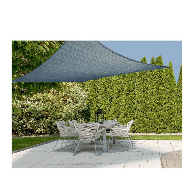 Prograrden Prograrden Schatten Stoff Quadrat 3x3 m blau