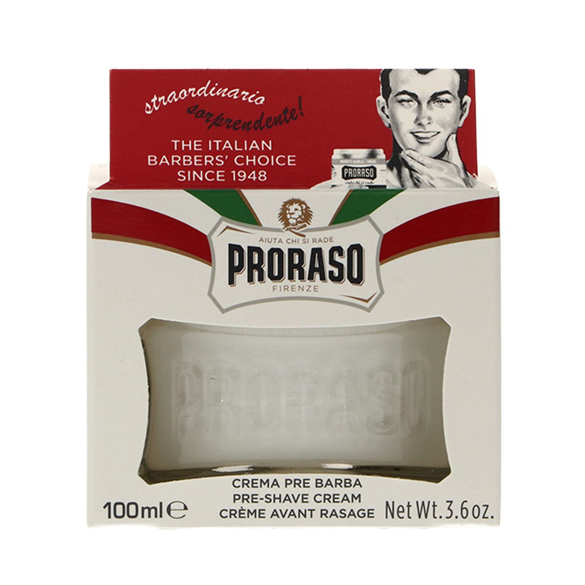 Proraso Proraso Pre Ash Balsem Creme empfindliche Haut 100ml
