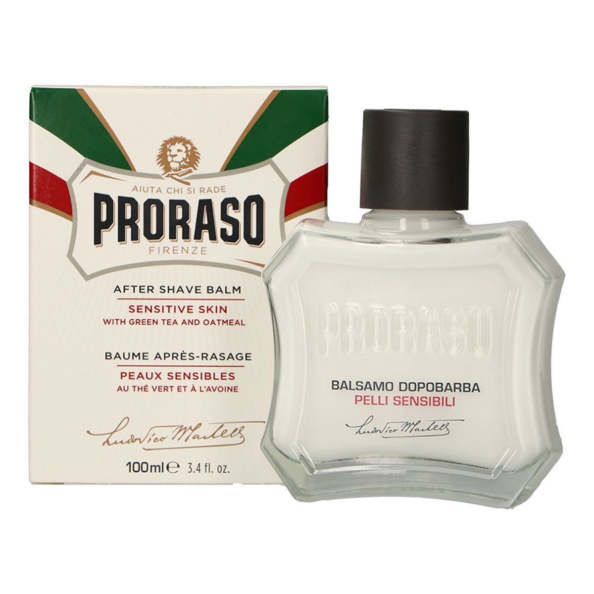 Proraso Proraso Aftershave Balm Flüssiger grüner Tee 100 ml