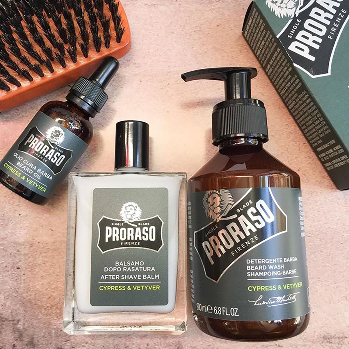 Proraso Proraso Bart Wash Cypress Vetyver 200ml