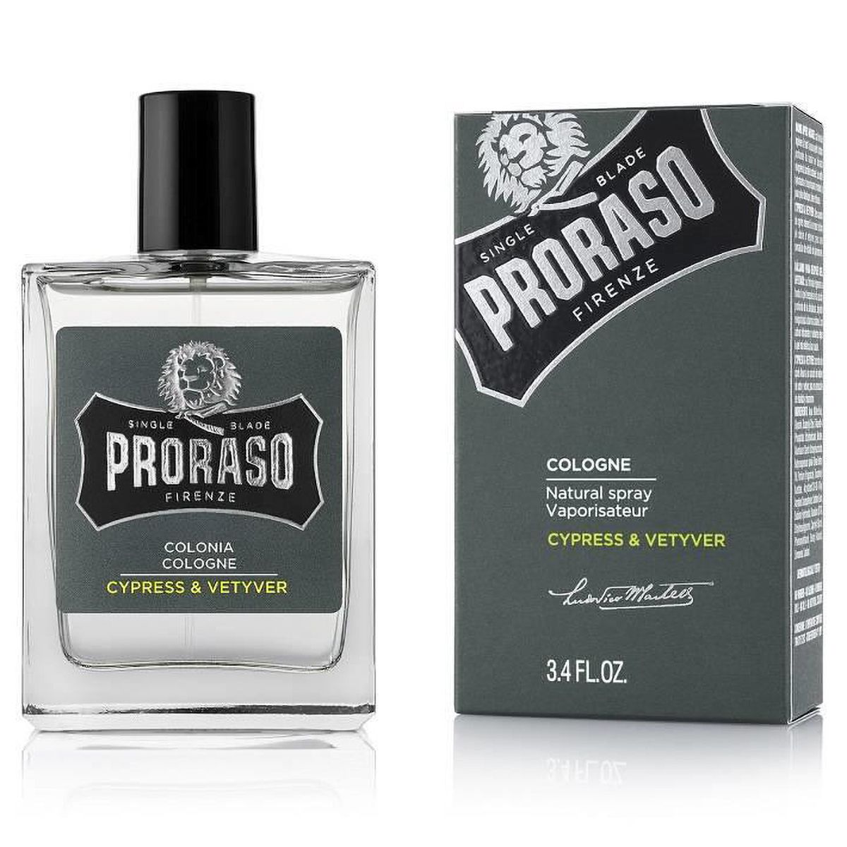 Proraso Cologne Natural Spray Zypressen-Vetiver 100 ml