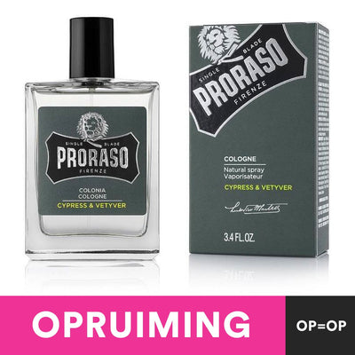 Proraso Cologne Natural Spray Zypressen-Vetiver 100 ml