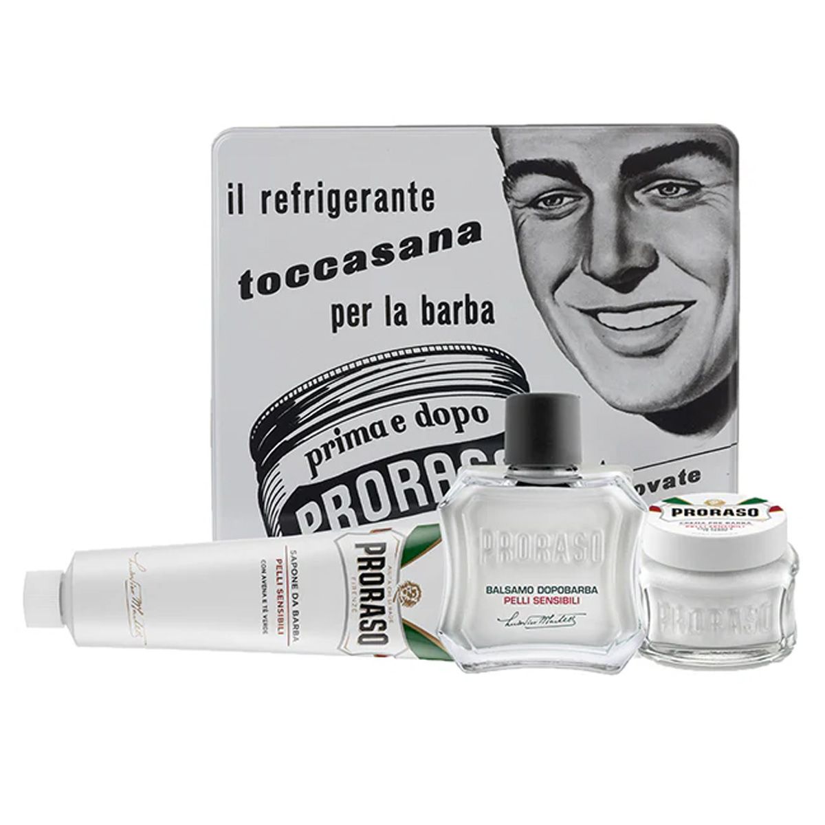 Proraso Rasier-Geschenkbox Sensitive Green Tea