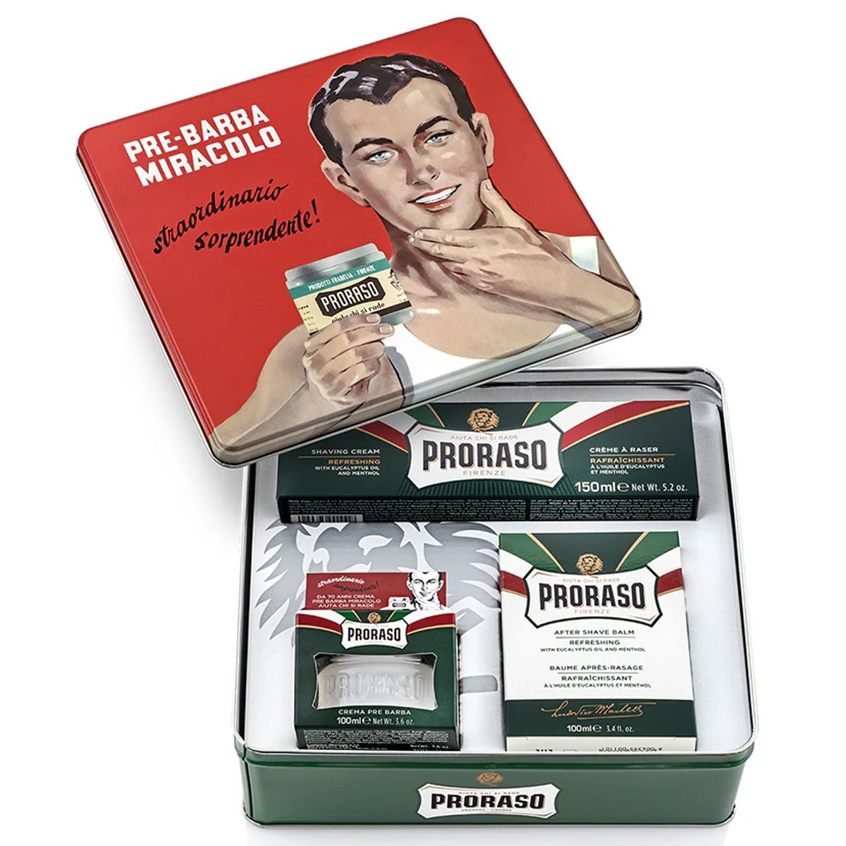 Proraso Rasier-Geschenkbox Eukalyptus