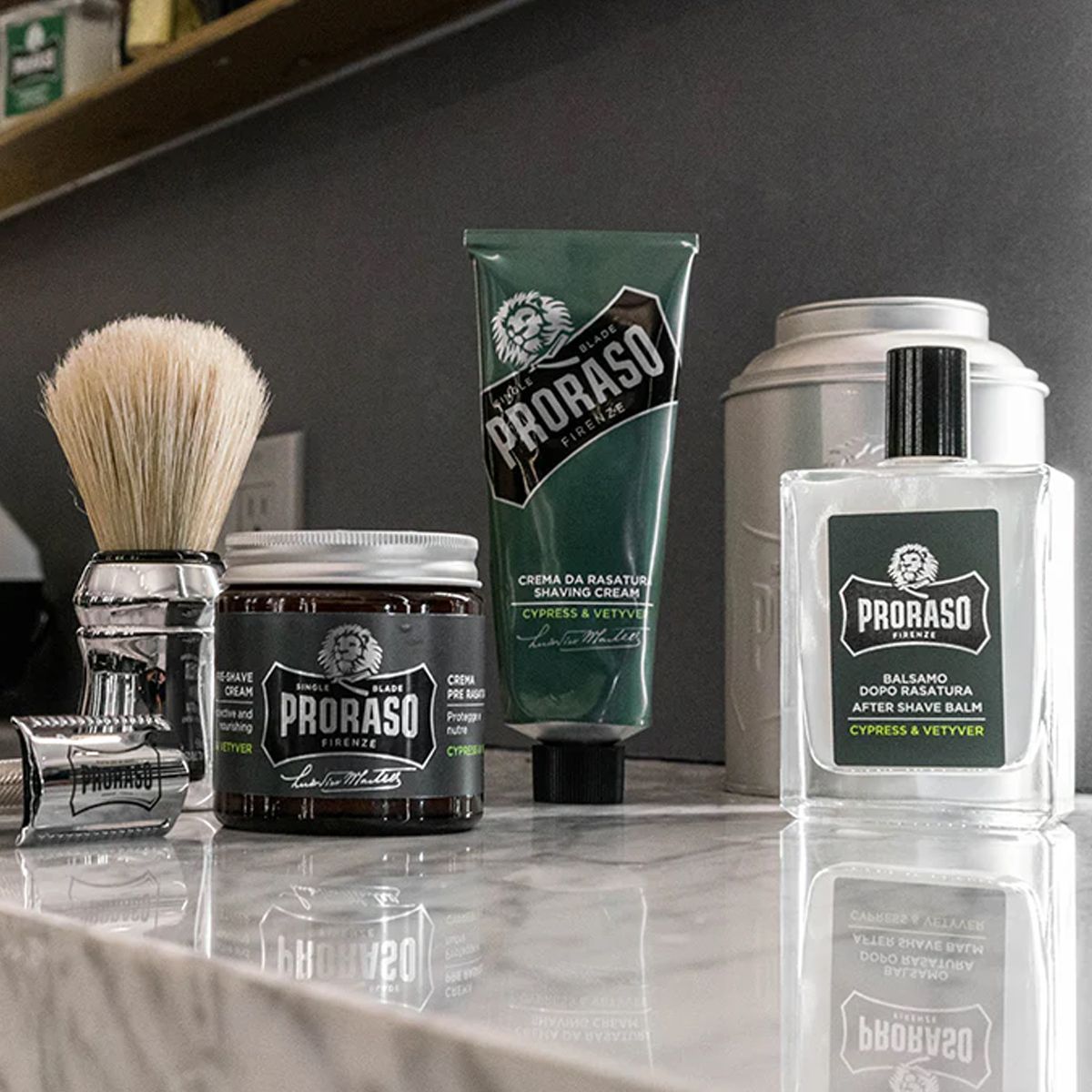 Proraso Pre-Shave-Creme Zypressen-Vetyver 100 ml