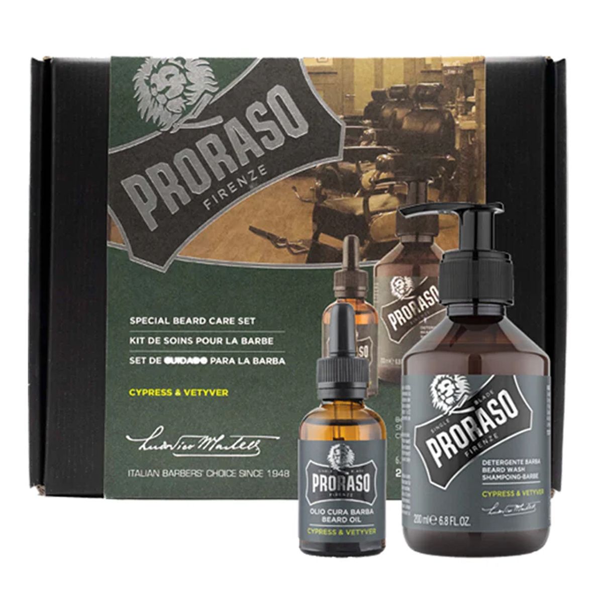 Proraso Bartpflegeset Zypressenvetyver