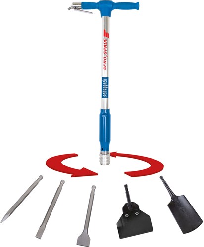 Scheppach Aero 2 Spaten pneumatisches 5-in-1-Werkzeug – 5909601900