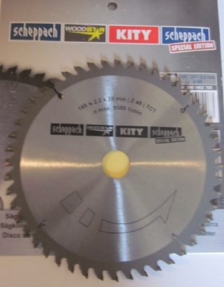 Scheppach Widia-Sägeblatt 48 Zähne für Pl55 – 3901802705