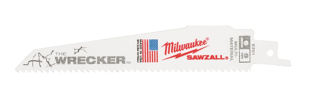 Milwaukee Zubehör Säbelsägeblätter | Zerstörer | 300x7 11 | 25 Stück - 48008711