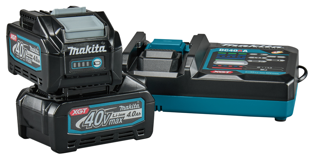 Makita Akku-Starterset xgt dc40ra 2xbl4040
