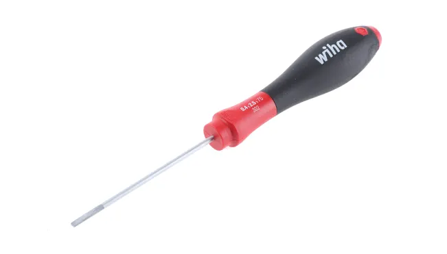 Wiha-Schraubendreher | Schnittbreite 3,5 mm | Klingenlänge 100 mm Mehrkomponentengriff | runde Klinge | 1 Stück - 00691 00691