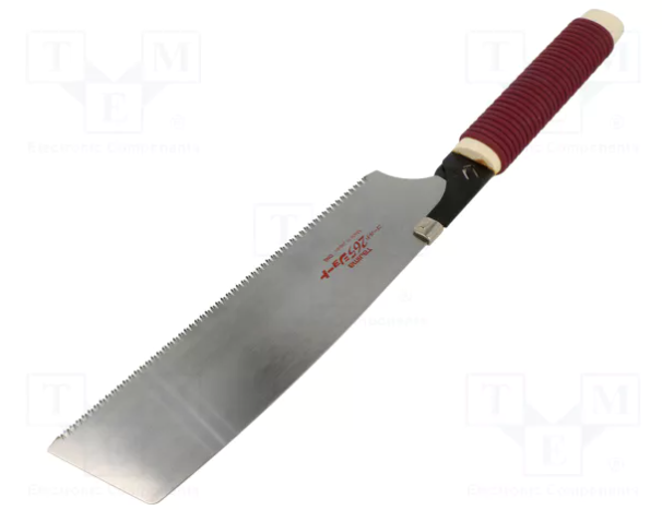 Tajima Japansäge feine Zugsäge | Klingenlänge 230 mm Gesamtlänge 420 mm | gerader Griff | 1 Stück - jpr265st - jpr265st