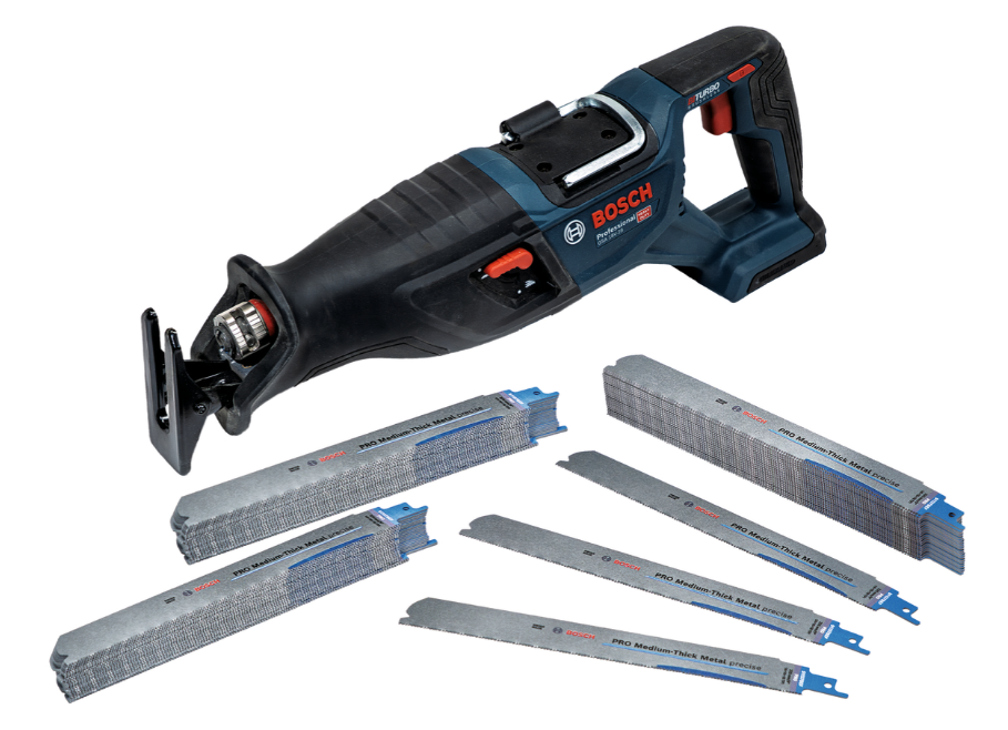 Bosch Zubehör Pro Säbelsägeblätter | mitteldickes Metall + GSA 18V-28 | 75 Stück - 061599767h