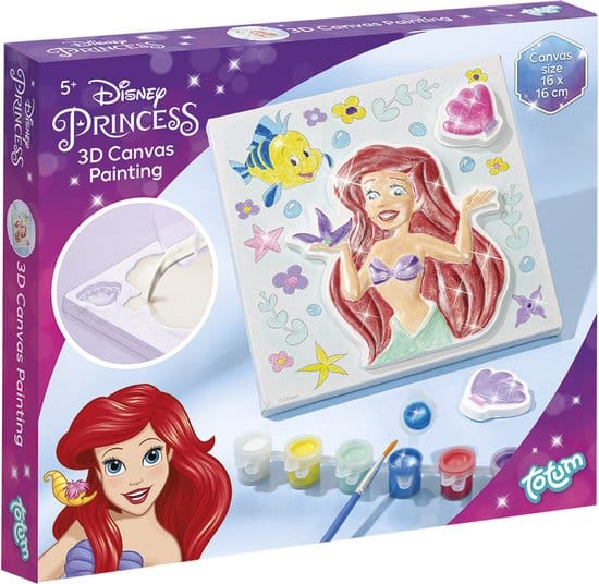 Totum Disney Princess – 3D-Leinwandgemälde