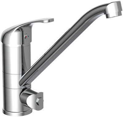 Schütte Schütte One -Button -Mixer mit Machine Connection Ultra Chrome -gelenkt