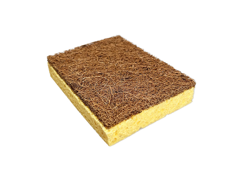 Ecoluba -Scheuerschwamm - Kokosnuss und Cellulose