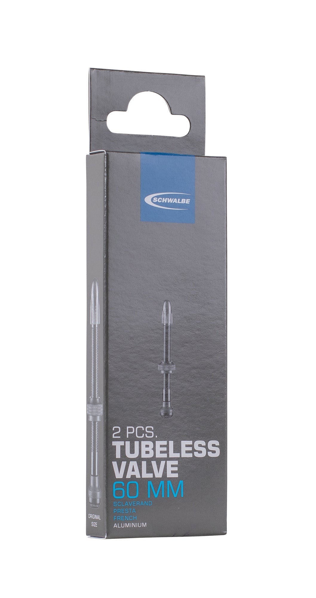 Tubeless-Ventil Schwalbe 60mm (2 Stück)