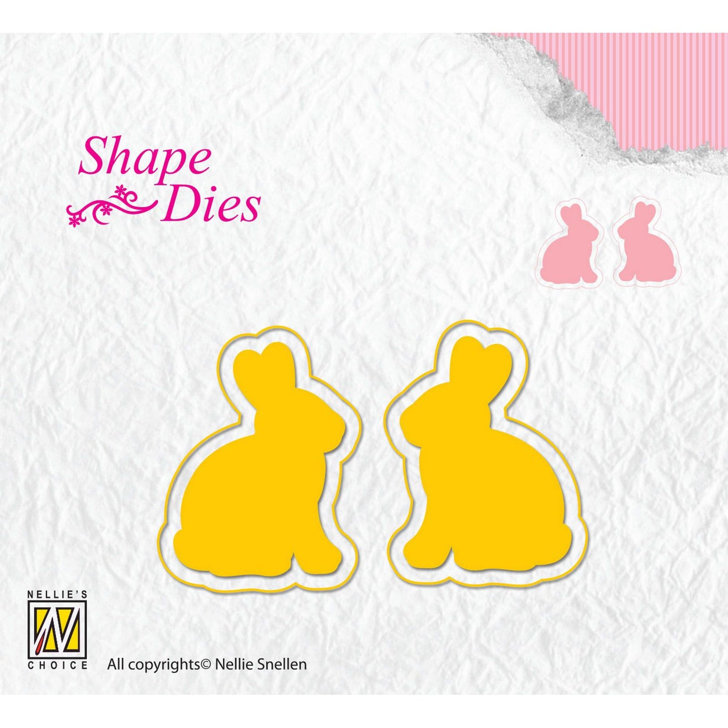 Nellies Wahl • Stanzformen Hasen 2St.