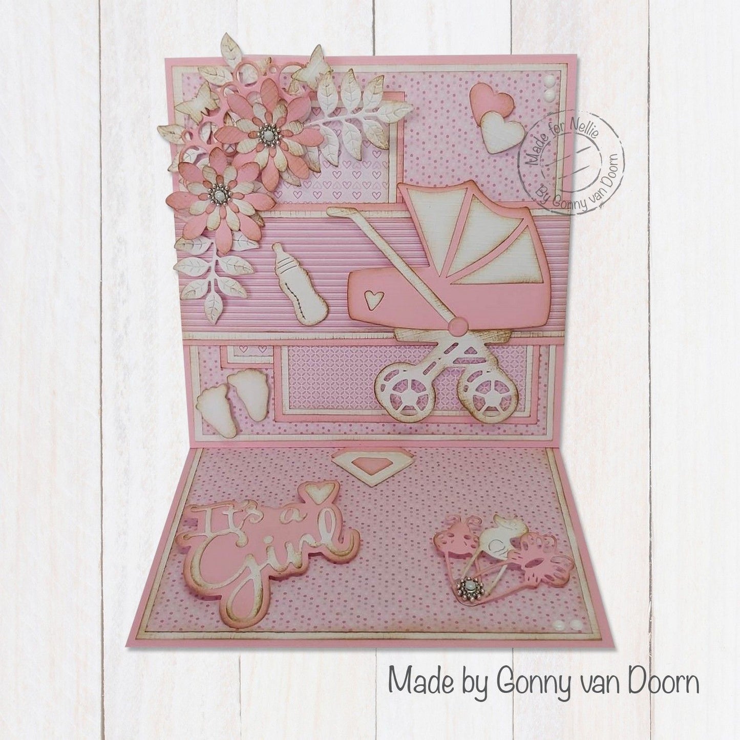 Nellies Wahl • Stanzformen Kinderwagen 3-tlg.