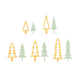 Nellies Wahl • Stanzformen Weihnachtsbaum klein 5 Stk. - afbeelding 2