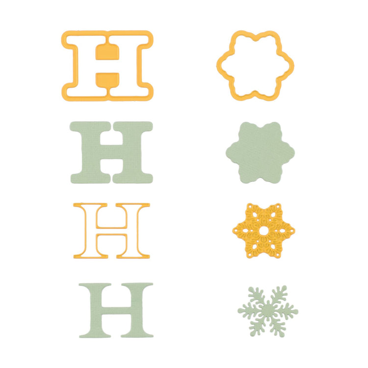 Nellies Wahl • Formstempel Hohoho 2St.